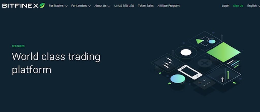 Save Bitfinex pristato kaip pasaulinio lygio prekybos kriptovaliutomis, platformą.